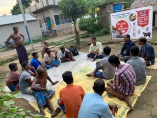 Dairy Farm meeting at Rameshwarpur (Dakbangla)Bhagirathi