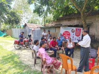 Farmer meeting at Murugaj Coochbehar2
