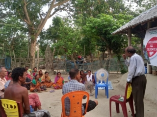 Farmer meeting in Jogeshganj 24 Pgs N