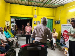 Farmer meeting in Majhdia3